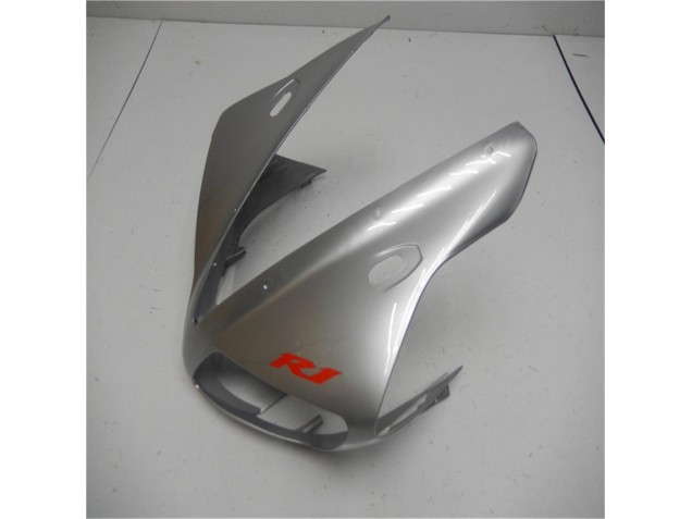 Plata Negro Plástica Moto Yamaha R1 02-03 Plata Negro Plástica Moto Yamaha R1 02-03