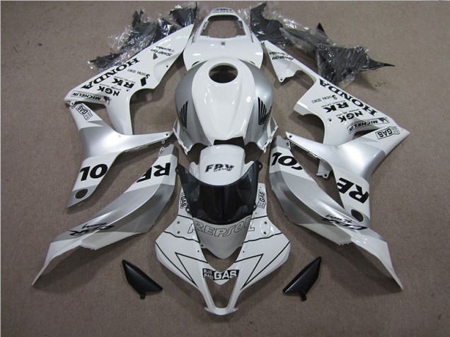 Plata Repsol Carenado Moto Honda CBR 600 RR 07-08 Plata Repsol Carenado Moto Honda CBR 600 RR 07-08