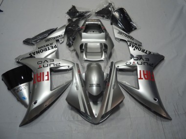 Plata Rojo Fiat Carenado Moto Honda CBR 1000 RR 04-05