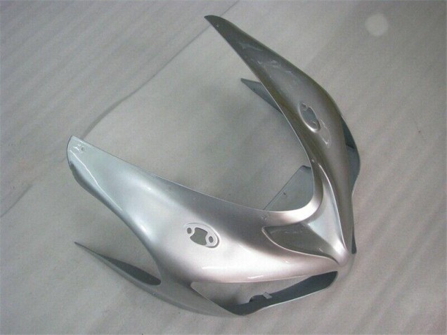 Plata Rojo Llamas Carenado Moto Kawasaki ZX6R 05-06