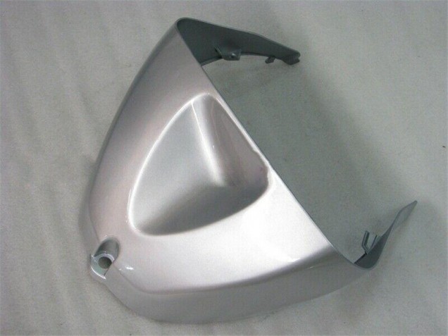 Plata Rojo Llamas Carenado Moto Kawasaki ZX6R 05-06
