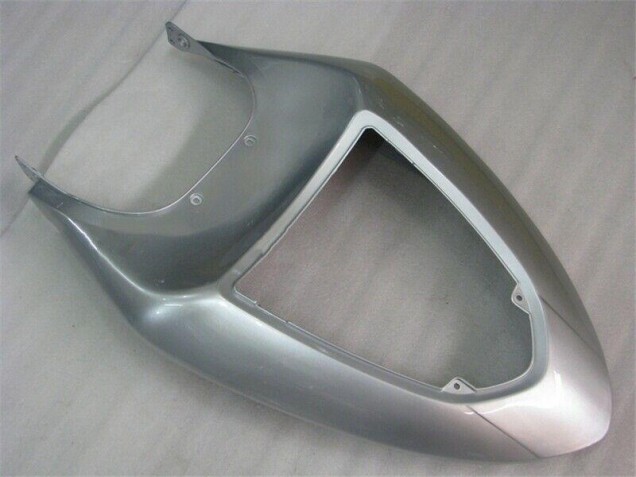 Plata Rojo Llamas Carenado Moto Kawasaki ZX6R 05-06