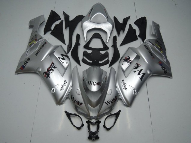 Plata West Carenado Moto Kawasaki ZX6R 07-08 Plata West Carenado Moto Kawasaki ZX6R 07-08