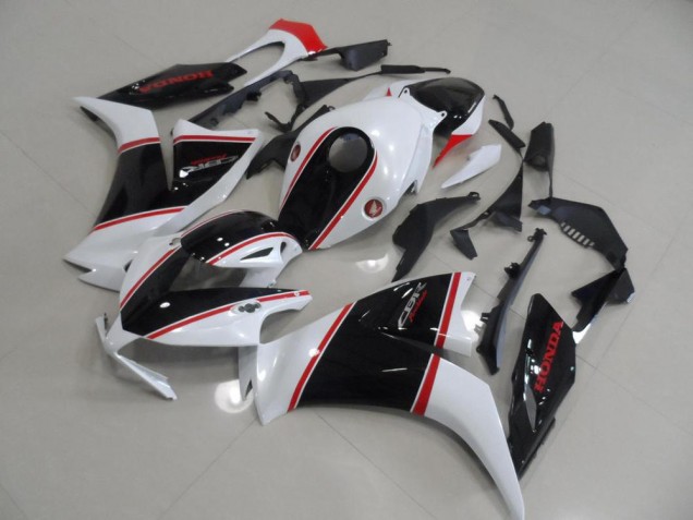 Raya negra y blanca y roja Carenado Moto Honda CBR 1000 RR 12-16