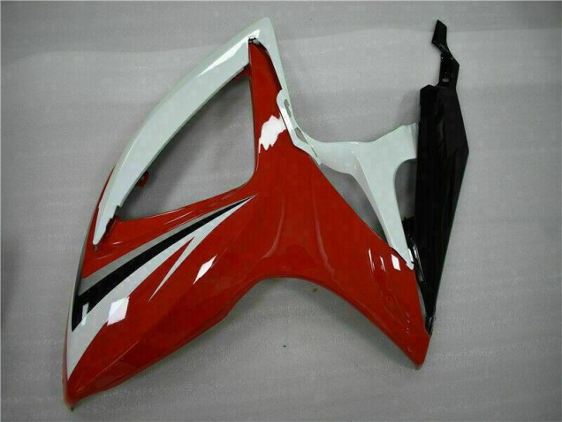 Rojo Blanco ABS Carenado Motocicleta Suzuki GSXR 600 / 750 K6 06-07 Rojo Blanco ABS Carenado Motocicleta Suzuki GSXR 600 / 750 K6 06-07