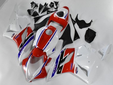 Rojo Blanco Azul Carenado Moto Honda CBR 600 RR 09-12