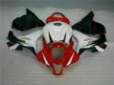 Rojo Blanco Carenado Moto Honda CBR 600 RR 09-12