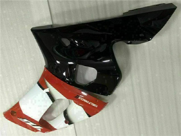 Rojo Blanco Carenado Moto Yamaha R6 98-02