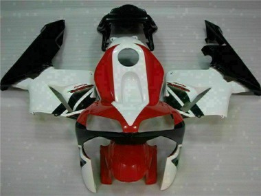 Rojo Blanco Carrocería Motocicletas Honda CBR 600 RR 03-04