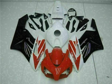 Rojo Blanco Inyección Kits Carenado Moto Honda CBR 1000 RR 04-05