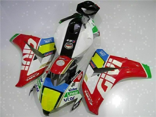 Rojo Blanco Kit Carenado Moto Honda CBR 1000 RR 08-11