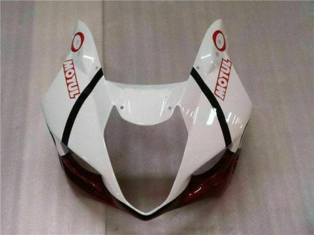 Rojo Blanco Kit Completo Carenado Moto Suzuki GSXR 1000 K3 03-04 Rojo Blanco Kit Completo Carenado Moto Suzuki GSXR 1000 K3 03-04