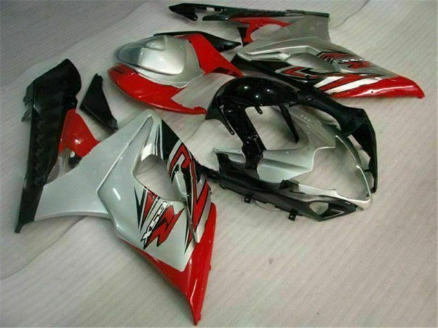Rojo Blanco Moto Plástico Suzuki GSXR 1000 K5 05-06