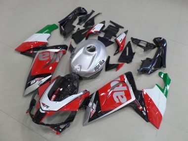 Rojo Blanco Negro Carenado Moto Aprilia RS 125 06-11