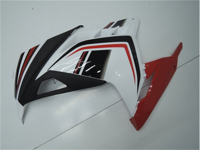 Rojo Blanco Negro Carenado Moto Kawasaki EX300 13-16