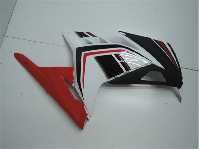 Rojo Blanco Negro Carenado Moto Kawasaki EX300 13-16