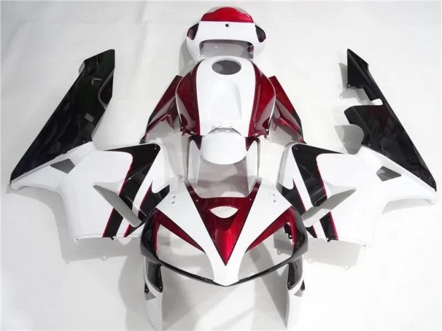 Rojo Blanco Negro Kits Completo Carenado Moto Honda CBR 600 RR 05-06 Rojo Blanco Negro Kits Completo Carenado Moto Honda CBR 600 RR 05-06