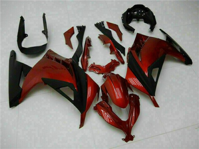 Rojo Carenado Moto Kawasaki EX300 13-16 Rojo Carenado Moto Kawasaki EX300 13-16