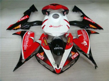Rojo Kits ABS Carenado Motocicleta Yamaha R1 04-06