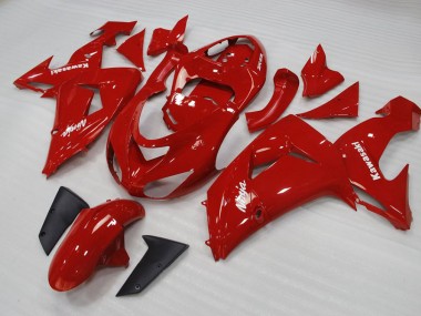Rojo Kits Carenado Moto Kawasaki ZX10R 06-07