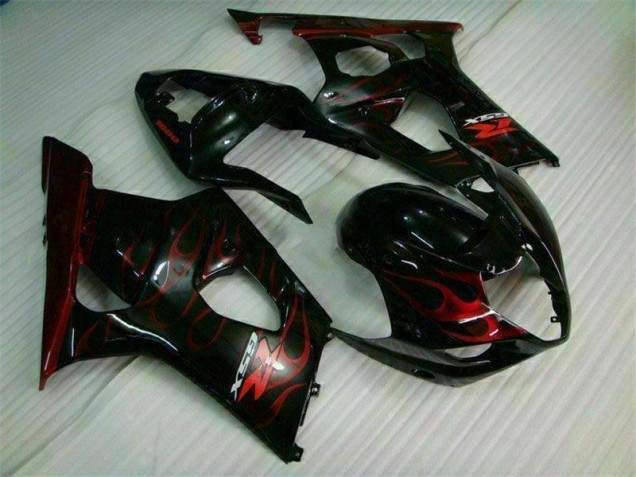 Rojo Llama Carenado Moto Suzuki GSXR 1000 K3 03-04