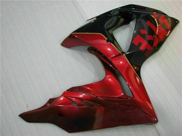 Rojo Llama Negro Carenado Moto Suzuki GSXR 1000 K9 09-16
