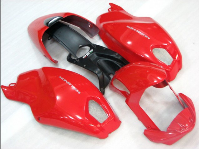 Rojo Monster Carenado Moto Ducati Monster 696 08-12 Rojo Monster Carenado Moto Ducati Monster 696 08-12
