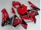 Rojo Negro ABS Kits Carenado Moto Honda CBR 600 RR 05-06