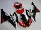Rojo Negro ABS Kits Carenado Moto Yamaha R6 08-16