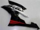 Rojo Negro ABS Kits Carenado Moto Yamaha R6 08-16