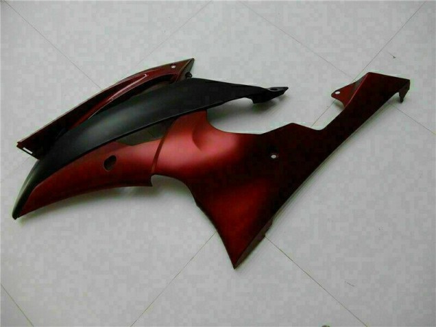 Rojo Negro ABS Moto Plástica Yamaha R6 08-16
