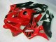 Rojo Negro ABS Moto Plástico Honda CBR 600 RR 03-04