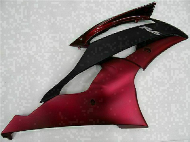 Rojo Negro ABS Moto Plástico Yamaha R6 08-16