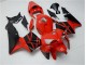 Rojo Negro ABS Moto Plásticos Honda CBR 600 RR 05-06