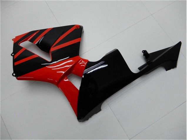 Rojo Negro ABS Moto Plásticos Honda CBR 600 RR 05-06