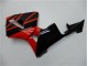 Rojo Negro ABS Moto Plásticos Honda CBR 600 RR 05-06