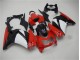 Rojo Negro Blanco Carenado Moto Kawasaki EX250 08-12