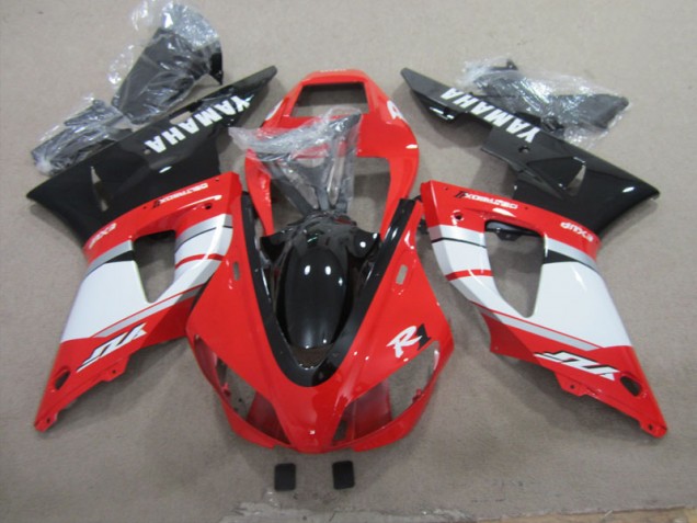 Rojo Negro Blanco Carenado Moto Yamaha R1 09-11 Rojo Negro Blanco Carenado Moto Yamaha R1 09-11
