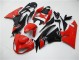 Rojo Negro Carenado Moto Kawasaki ZX6R 09-12 Rojo Negro Carenado Moto Kawasaki ZX6R 09-12