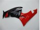 Rojo Negro Carenado Moto Kawasaki ZX6R 09-12 Rojo Negro Carenado Moto Kawasaki ZX6R 09-12
