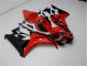 Rojo Negro Carenado & Plástico Moto Honda CBR 1000 RR 06-07
