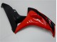 Rojo Negro Carenado & Plástico Moto Honda CBR 1000 RR 06-07