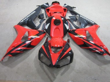 Rojo Negro Fireblade Carenado Moto Honda CBR 1000 RR 06-07