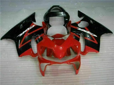 Rojo Negro Kits Completo Carenado Moto Honda CBR 600 F4i 01-03