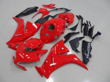 Rojo & Negro Mate Carenado Moto Honda CBR 1000 RR 12-16