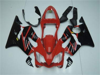 Rojo Negro Moto Plástica Honda CBR 600 F4i 01-03