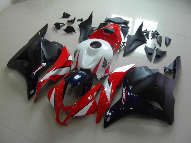 Rojo Oscuro Azul Carenado Moto Honda CBR 600 RR 09-12 Rojo Oscuro Azul Carenado Moto Honda CBR 600 RR 09-12