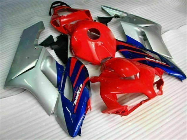 Rojo Plata Azul Carenado Moto Honda CBR 1000 RR 04-05