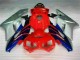 Rojo Plata Azul Carenado Moto Honda CBR 1000 RR 04-05