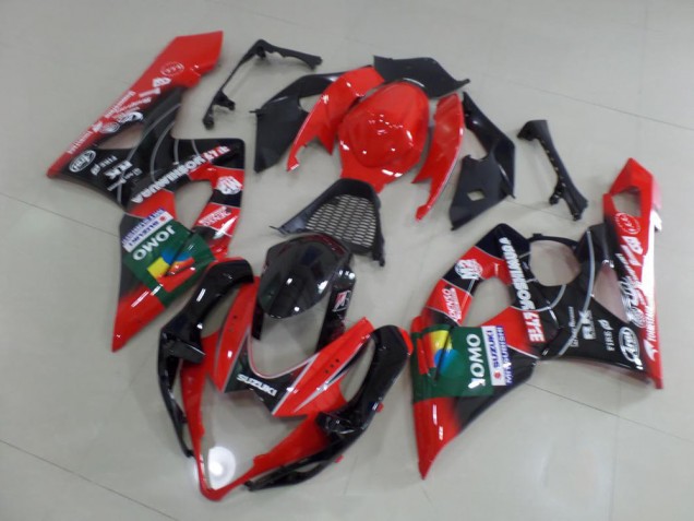 Rojo Yoshimura Carenado Moto Suzuki GSXR 1000 K5 05-06 Rojo Yoshimura Carenado Moto Suzuki GSXR 1000 K5 05-06